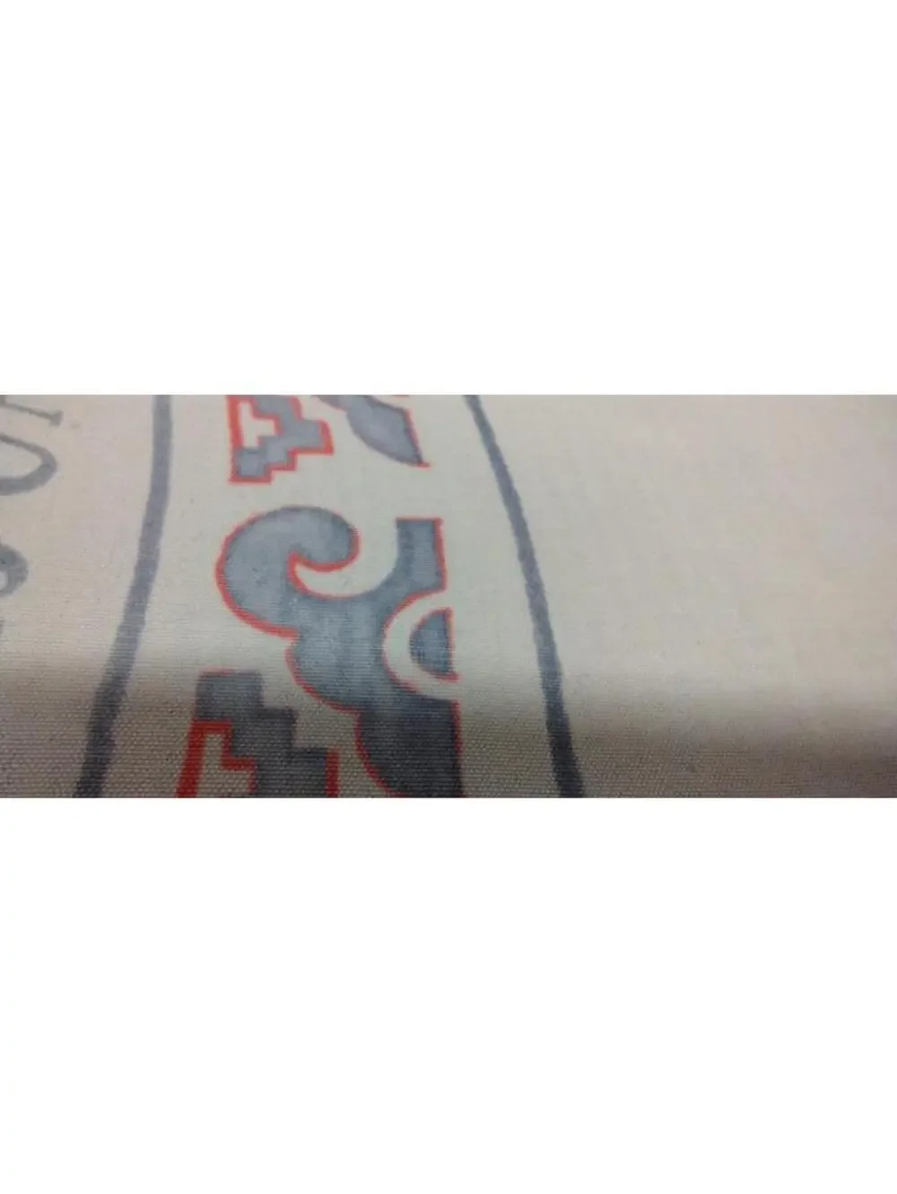 TIJUANA Mexico Edwardian Rayon Scarf 1910s Revolution 1920s Odd Size Victorian